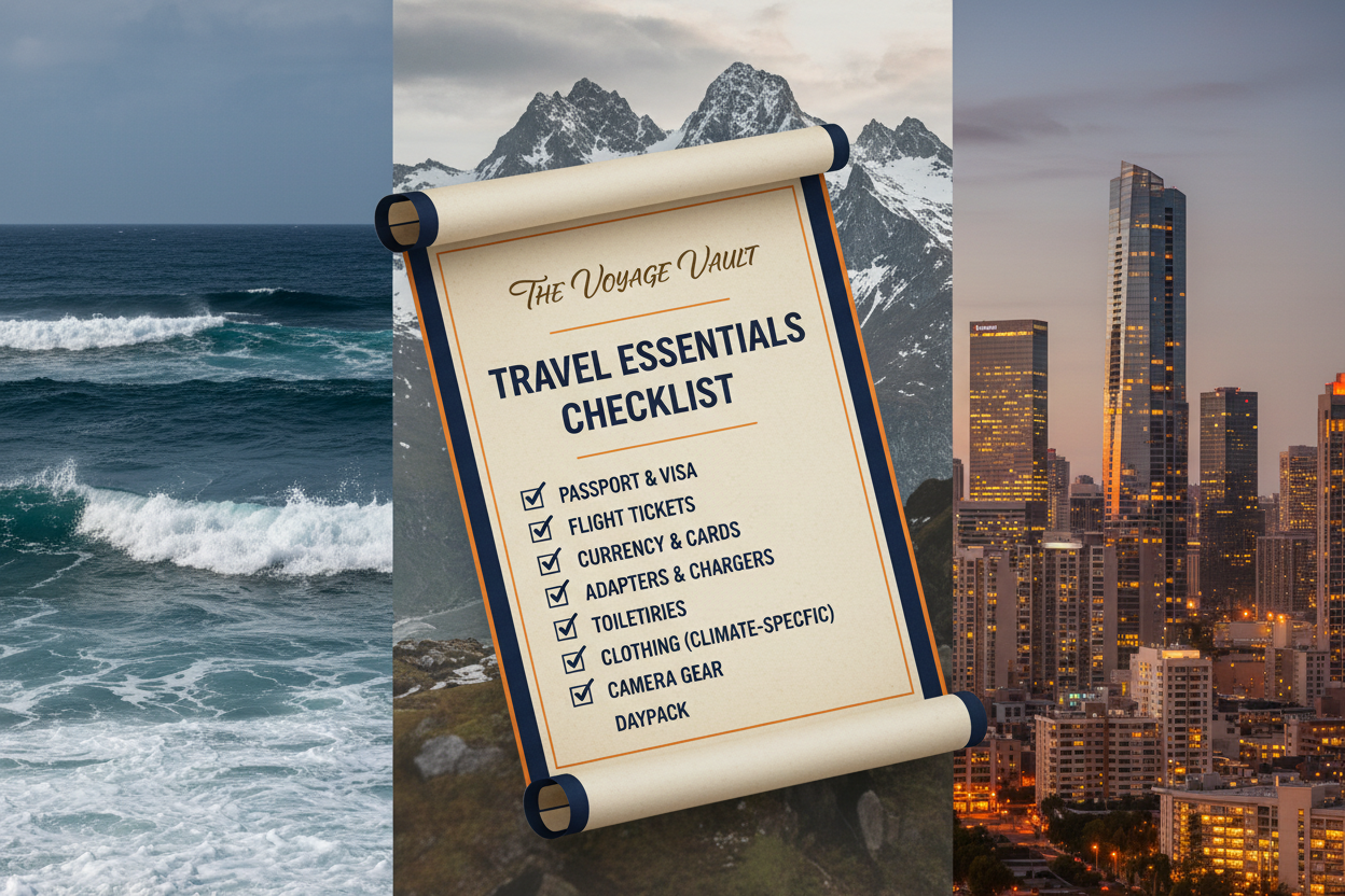 The Voyage Vault - Travel Digital Product Cover